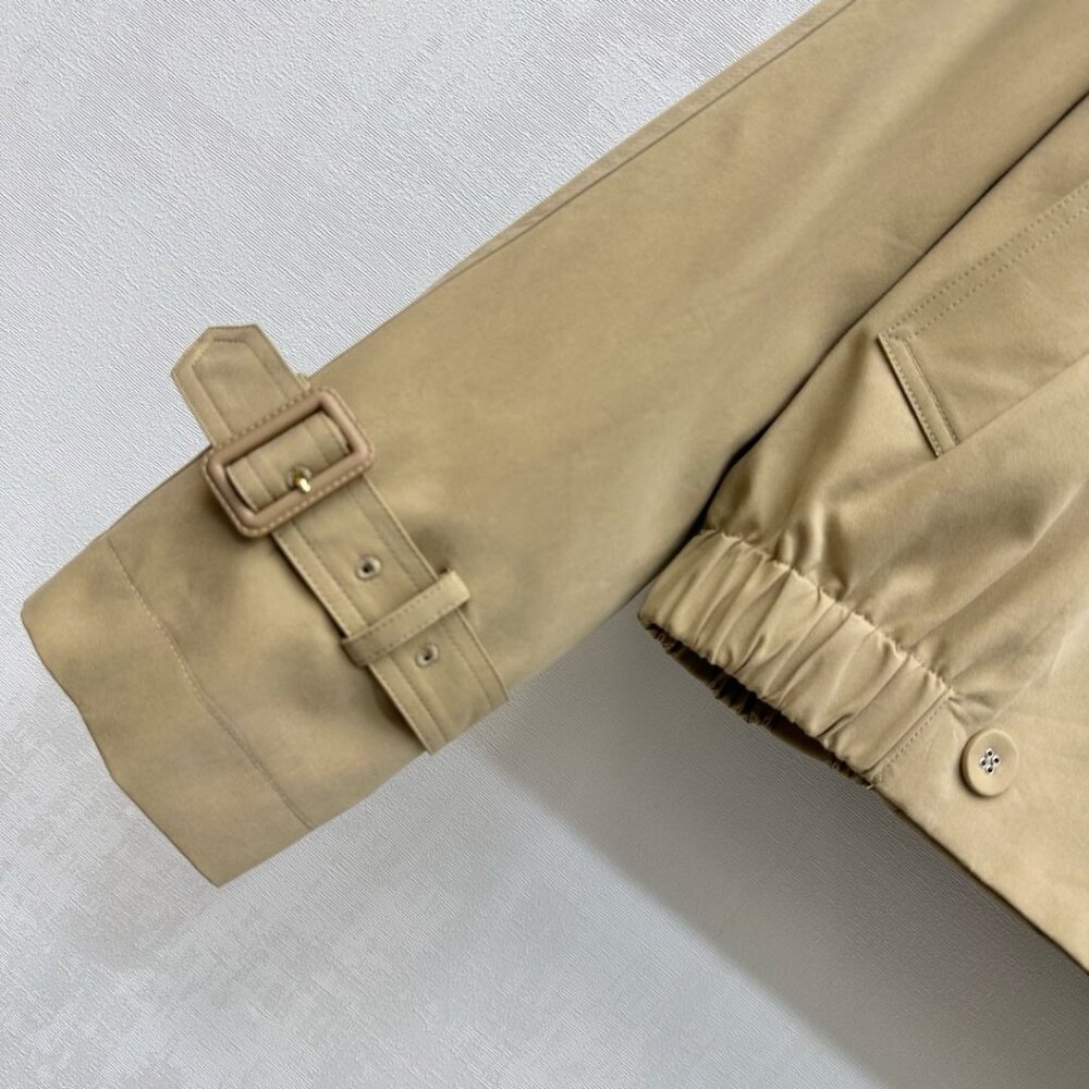 Acne Studios Short shawl trench coat - Picture 6 of 8